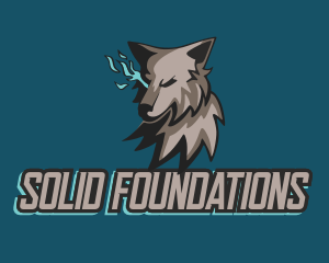 Wolf Video Game Logo