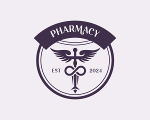 Healthcare Pharmacy Clinic logo design