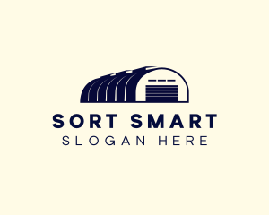 Sorting - Warehouse Logistics Depot logo design