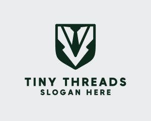 Tuxedo Suit Shield logo design