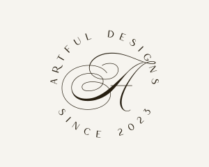 Professional Scrip Fashion Boutique logo design