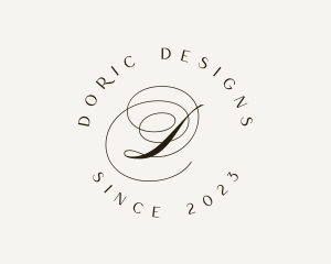 Professional Scrip Fashion Boutique logo design