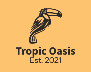 Tropic - Aviary Toucan Bird logo design