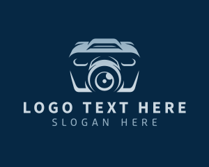 Video - Photo Camera Lens logo design