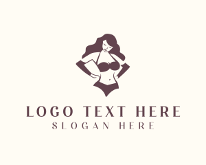 Woman - Fashion Bikini Boutique logo design