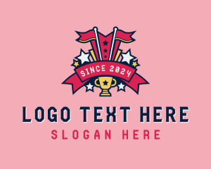 Cheer - Cheerleading Trophy Championship logo design