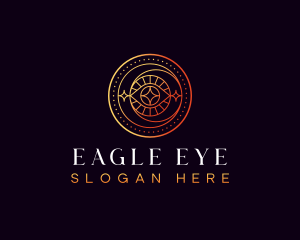 Astrology Eye Star logo design