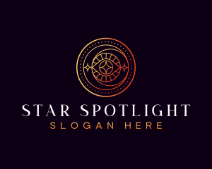 Astrology Eye Star logo design