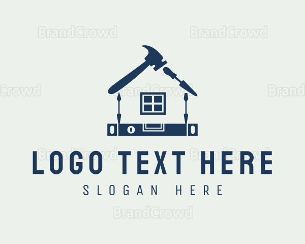 House Repair Construction Logo