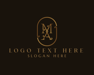 Deluxe - Elegant Decorative Boutique logo design