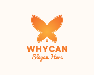 Butterfly - Gradient Butterfly House logo design