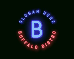 Nightclub Bar Bistro logo design