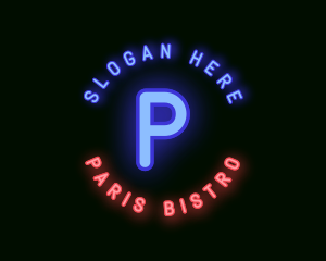 Nightclub Bar Bistro logo design