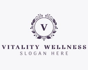 Floral Nature Wellness logo design