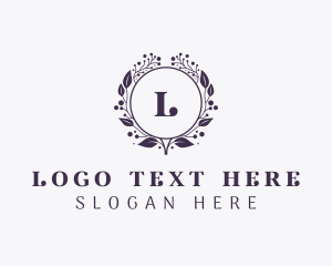 Bloggers - Floral Nature Wellness logo design