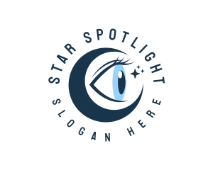 Moon Eye Sight logo design