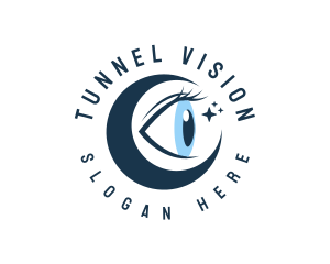 Moon Eye Sight logo design