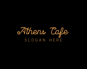 Elegant Restaurant Business logo design