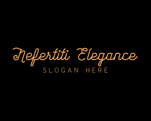 Elegant Text Font Generic logo design