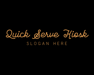 Elegant Restaurant Business logo design