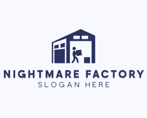 Logistics Shipping Facility  logo design