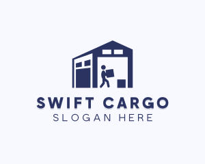 Shipping - Logistics Shipping Facility logo design