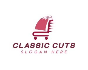 Shopping Cart Retail logo design