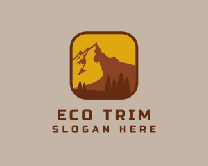 Mountain Eco Travel logo design