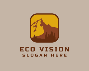 Mountain Eco Travel logo design