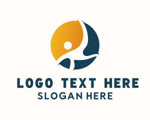 Volunteer - Human Globe Charity Foundation logo design