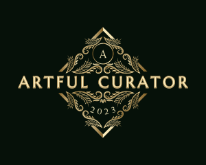 Luxury Ornamental Boutique logo design