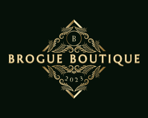 Luxury Ornamental Boutique logo design