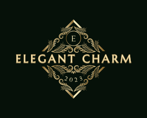 Luxury Ornamental Boutique logo design