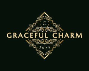 Luxury Ornamental Boutique logo design