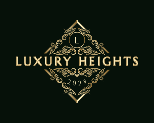 Luxury Ornamental Boutique logo design