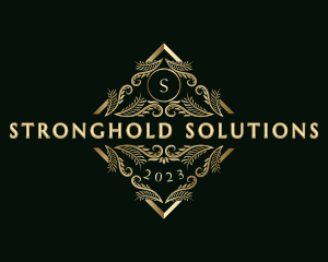 Luxury Ornamental Boutique logo design