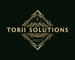 Luxury Ornamental Boutique logo design