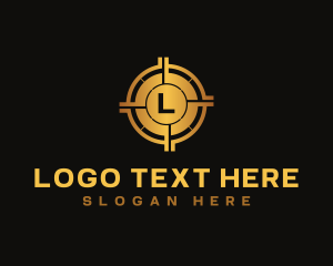 Currency - Cryptocurrency Digital Tech logo design