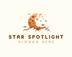 Cookie Moon Star logo design