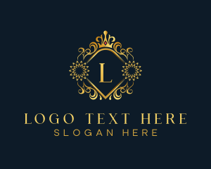 Luxury Ornament Crown logo design