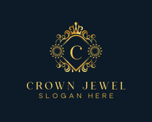 Luxury Ornament Crown logo design