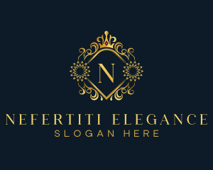 Luxury Ornament Crown logo design