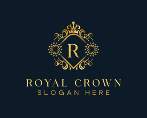 Luxury Ornament Crown logo design