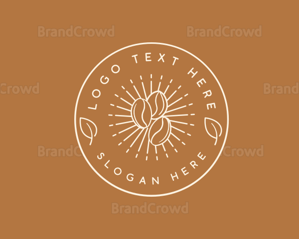 Roasted Coffee Beans Logo