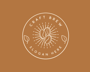 Cafe Coffee Beans logo design