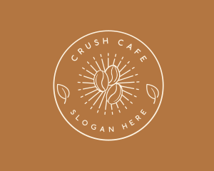 Cafe Coffee Beans logo design