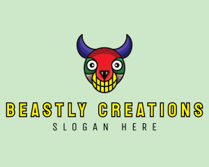 Monster - Mexican Monster Mask logo design