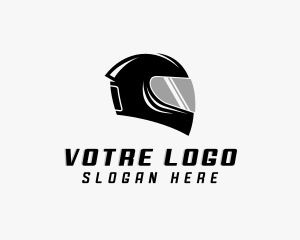 Rider - Motorcycle Helmet Rider logo design