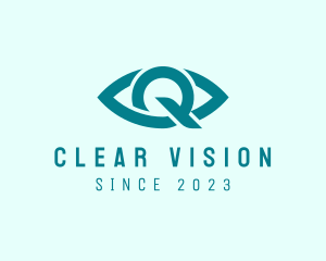 Ophthalmologist - Eye Clinic Letter Q logo design