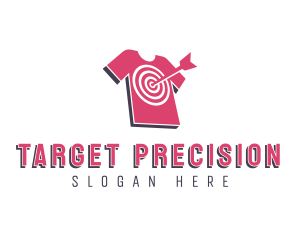 Bullseye Arrow Tshirt Printing logo design